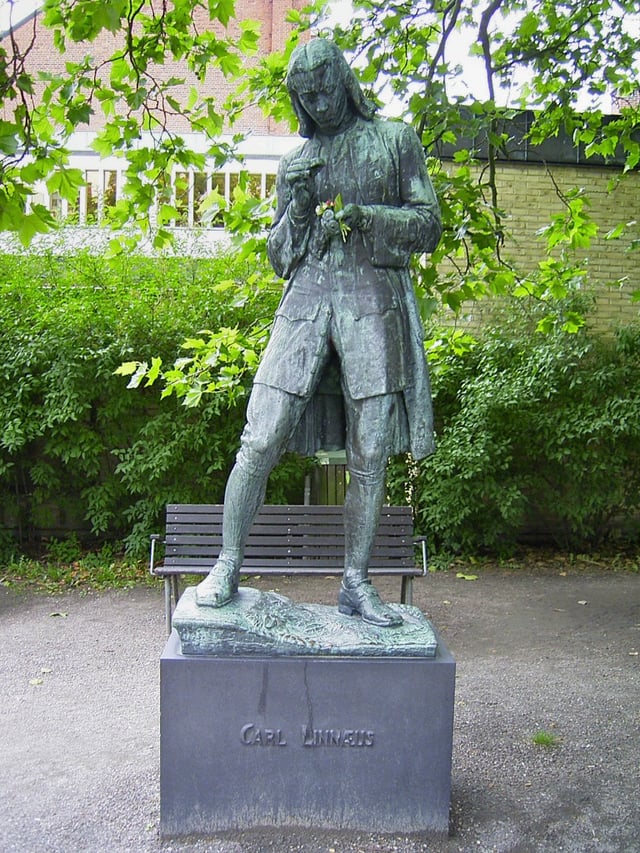 Statue as a university student in Lund