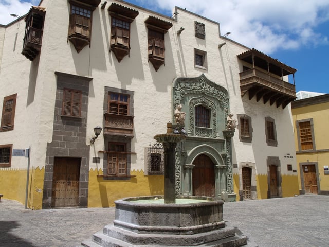 Casa de Colón (Las Palmas de Gran Canaria), which Christopher Columbus visited during his first trip.