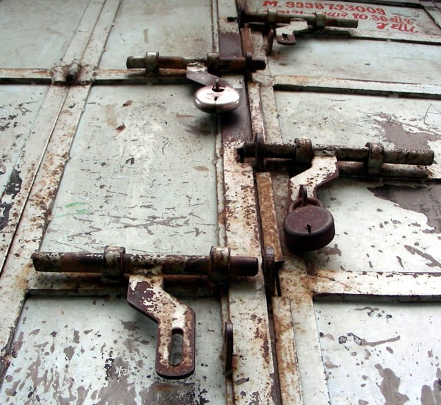 Historical locks from Russia in the 1600s