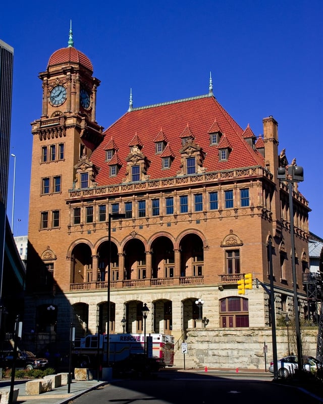 Richmond's downtown Main Street Station