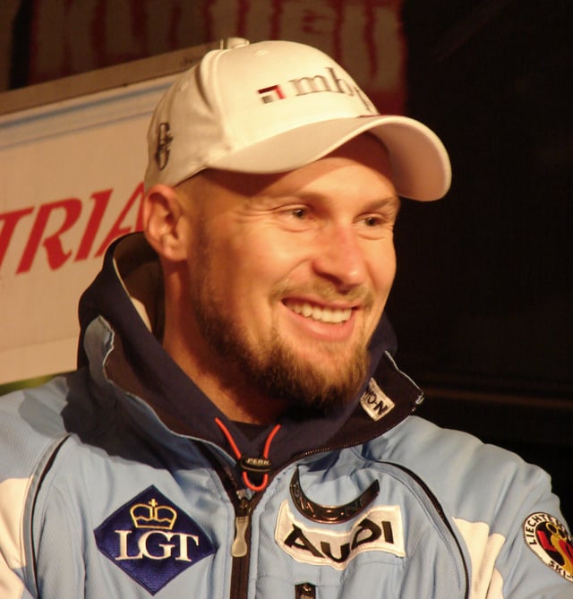 Marco Büchel, the first Liechtensteiner alpine skier to compete at six Winter Olympics