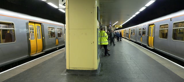 The Merseyrail network has extensive underground sections within the city centre. Liverpool Central is the UK's busiest underground station outside London