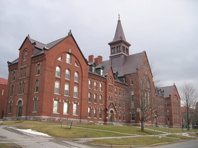 The University of Vermont Old Mill, the oldest building of the university