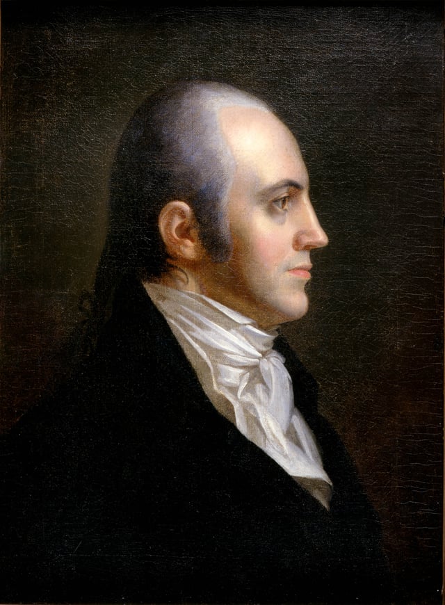 Aaron Burr Vanderlyn, 1802
