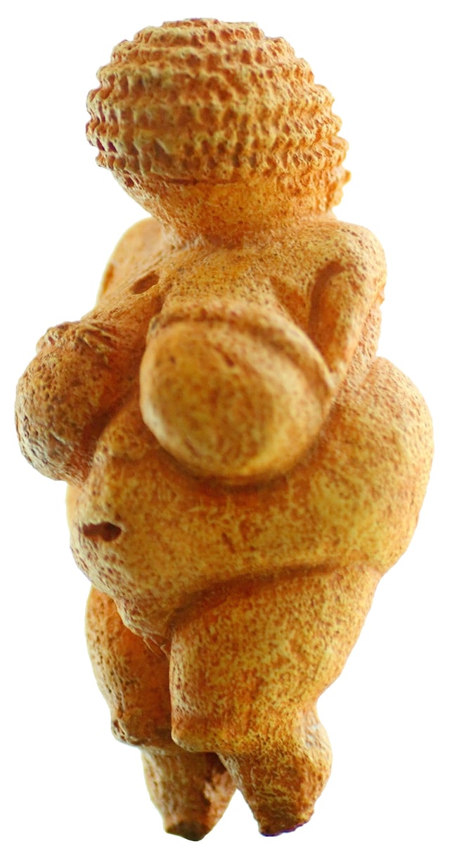 Venus of Willendorf created 24,000–22,000 BC
