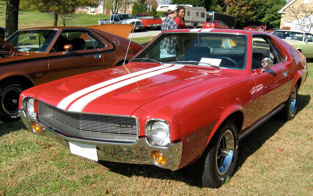 1969 AMC AMX in "Matador Red"