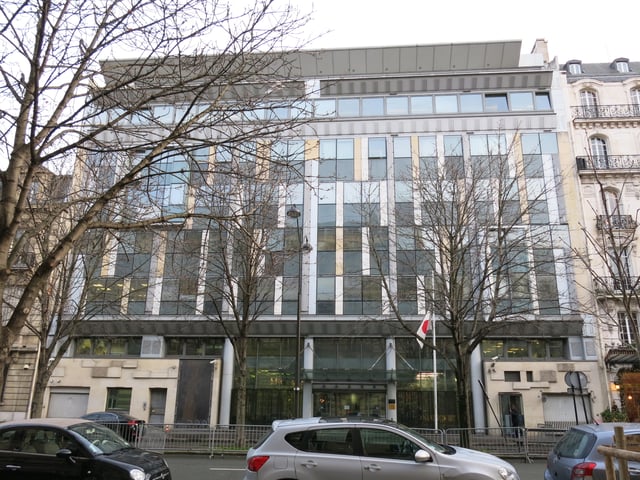 Japanese embassy in Paris, France
