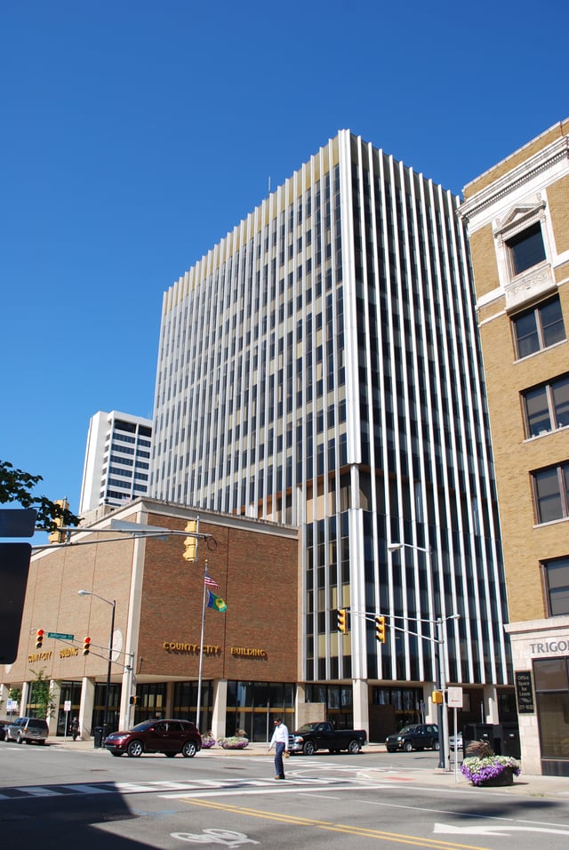 County-City Building in downtown South Bend.