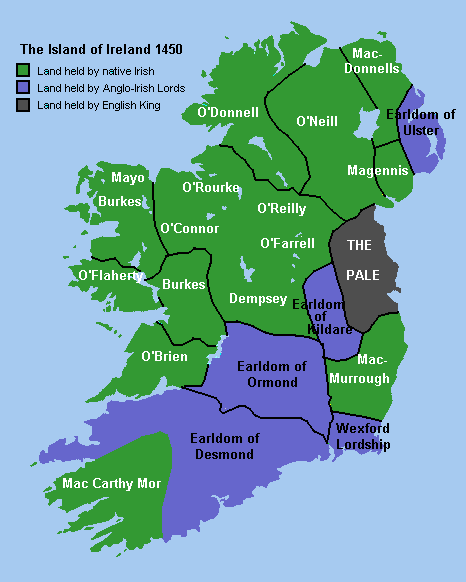 Ireland in 1450