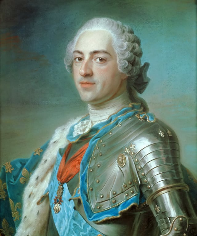 Louis XV ruled France from 1715 to 1774.