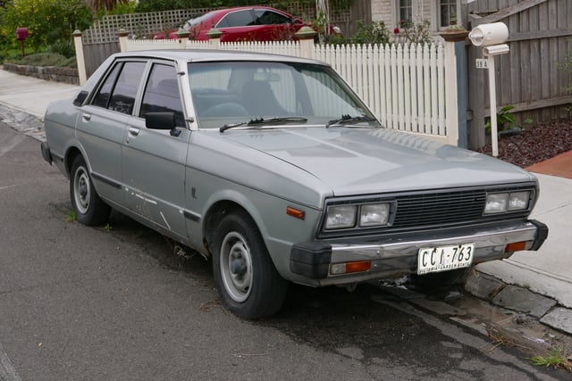 1982 Datsun Stanza GL sedan (A10, Australia)
