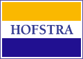 Hofstra's logo flag