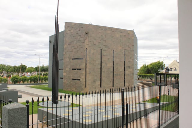 The Mausoleum of Néstor Kirchner in Río Gallegos, Santa Cruz was built by Lázaro Báez.