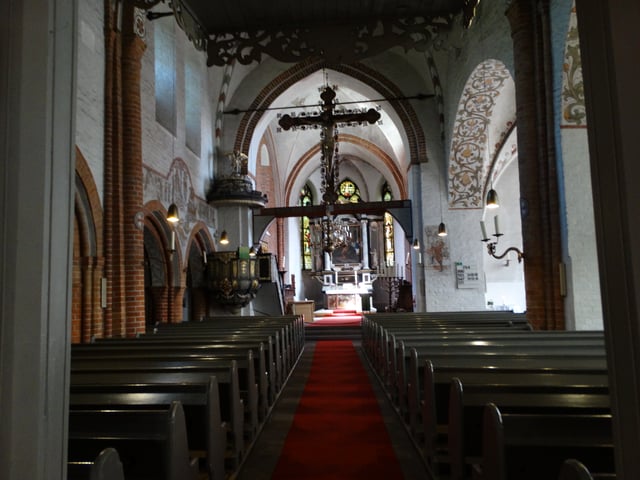 Moln, St. Nicolaus Church (inner view)