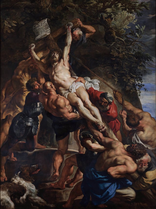 The Raising of the Cross by Peter Paul Rubens (1610–1611)