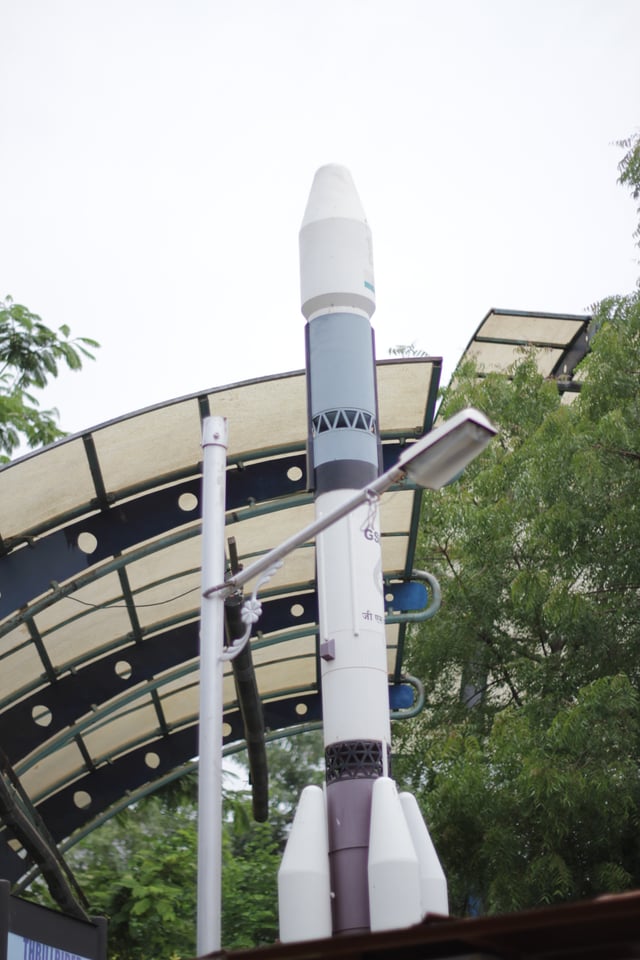 Rocket model at Science City, Ahmedabad