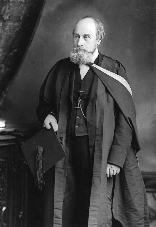 Sir John William Dawson, Principal of McGill University, 1855–1893
