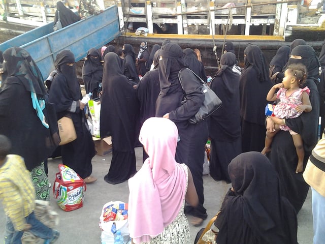 Returning Somali expatriates in Bosaso (2015).