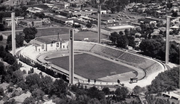 Farul Stadium in the 1980s.