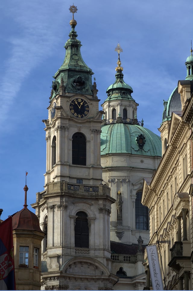 18th century Baroque church in Prague