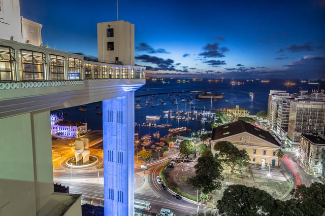 Salvador, capital of Bahia state, is the center of Afro-Brazilian culture.