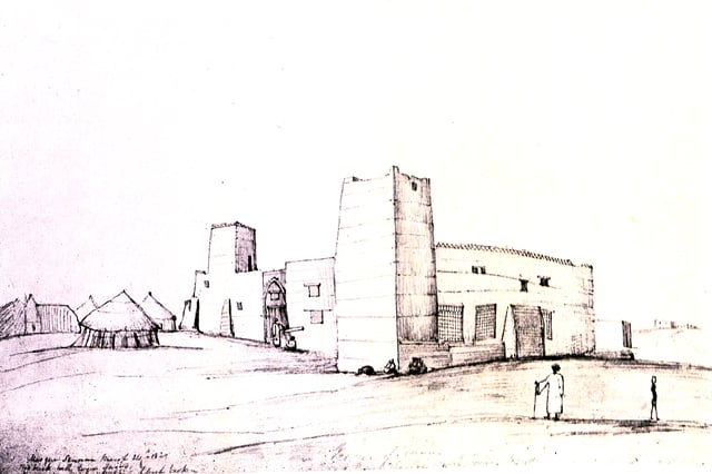 The mosque of Sennar in 1829