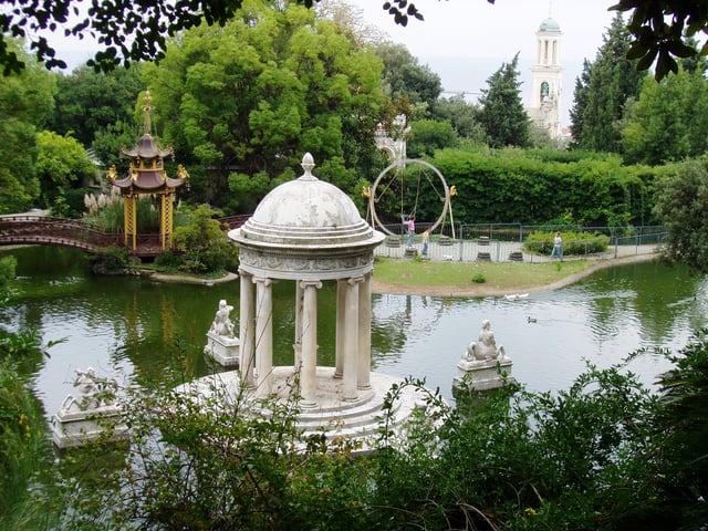 The gardens of Villa Durazzo-Pallavicini