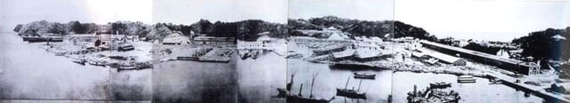 Leonce Verny directed the construction of Japan's first modern arsenal at Yokosuka from 1865.