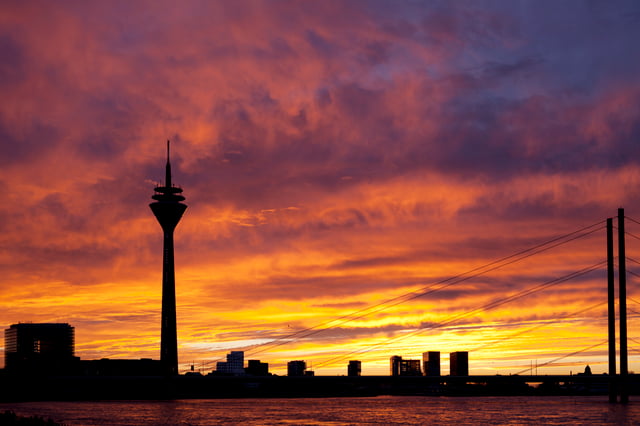 Düsseldorf skyline