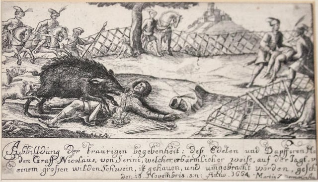 Death of Nikola Zrinski