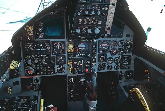F-15A cockpit