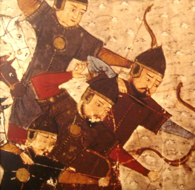 Mongol archers during the time of the Mongol conquests used a smaller bow suitable for horse archery.