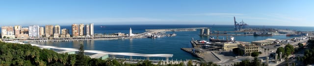 Málaga harbour