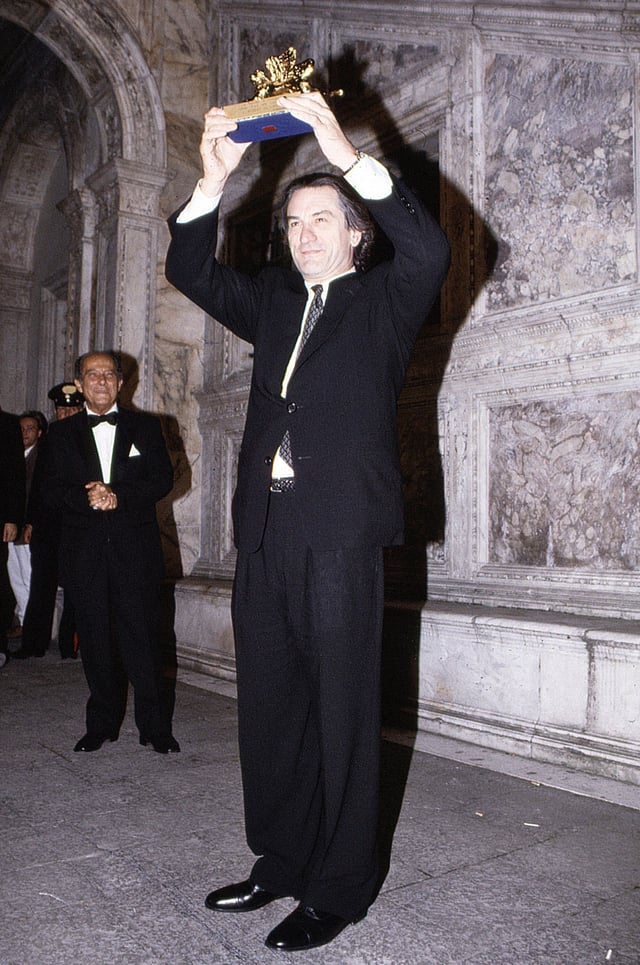 De Niro at the 1993 Venice Film Festival