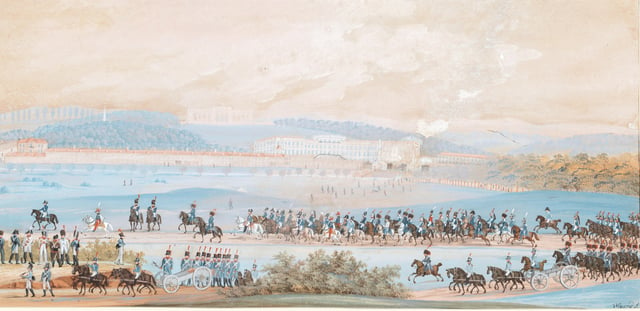 The entry of Bonaparte in Schönbrunn, Vienna