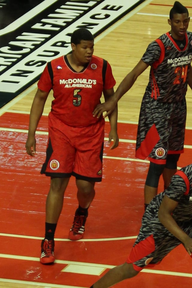 Kennedy Meeks as a 2013 McDonald's All-American.