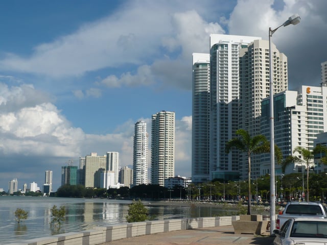 Gurney Drive also forms part of the city's new Central Business District.
