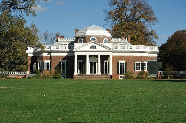 Jefferson's home Monticello