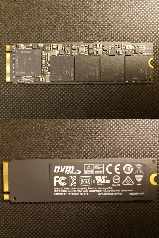 512GB Samsung 960 PRO NVMe M.2 SSD