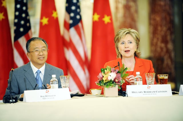 The first round of the U.S.–China Strategic and Economic Dialogue was held in Washington, D.C., from 27 to 28 July 2009