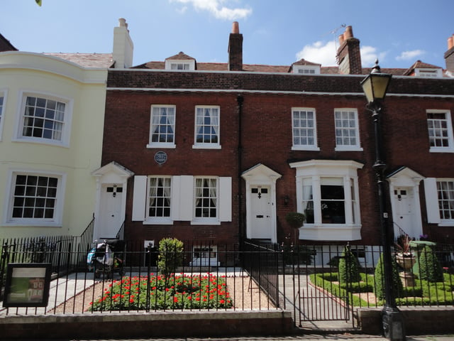 Charles Dickens's birthplace, 393 Commercial Road, Portsmouth