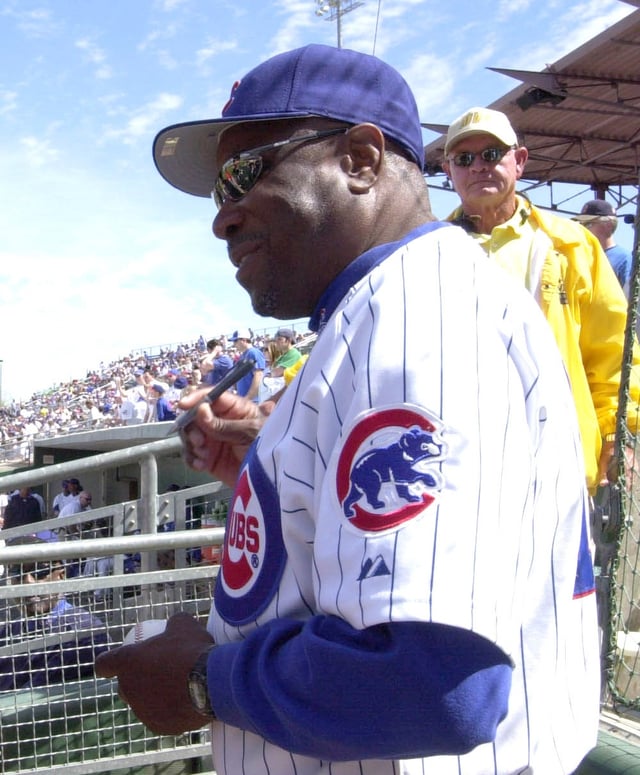 Dusty Baker during his days with the Chicago Cubs.