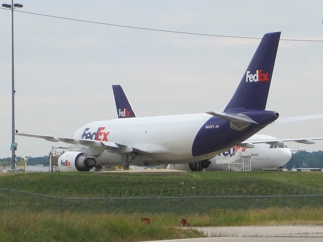 FedEx aircraft at Memphis International Airport