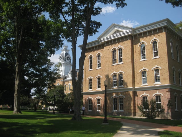 Delp Hall and the Liberty Walk, facing Central Hall