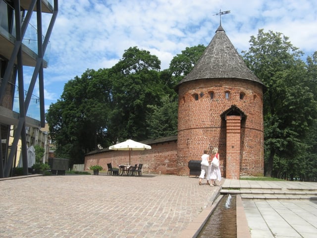 The tower of Kaunas city wall