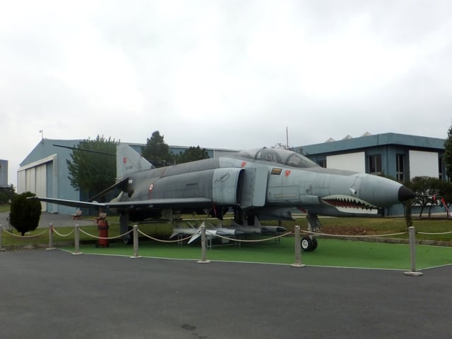 Retired Turkish Air Force F-4E Phantom II, serial number 67-0360, housed at the Istanbul Aviation Museum