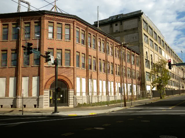 Site of the Winchester Repeating Arms Company, which has since 1981 been converted to Science Park at Yale, a complex for start-ups and technological firms