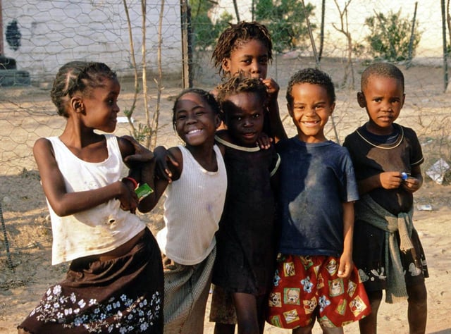 Children in Namibia