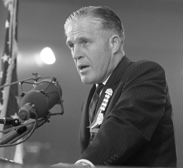 Romney speaking at the 1964 Republican National Convention