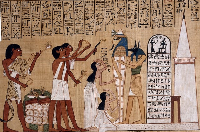Opening of the mouth ceremony (Ancient Egypt)
